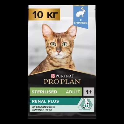 Сухой корм для кошек Pro Plan Sterilised с кроликом