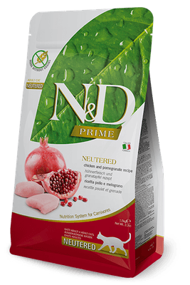 Сухой корм для кошек Farmina N&D Grain Free Cat Chicken & Pomegranate Neutered