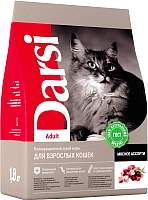 Сухой корм для кошек Darsi Adult Мясное ассорти / 37148