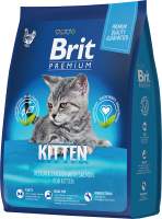 Сухой корм для кошек Брит Premium Cat Kitten с курицей / 5049110