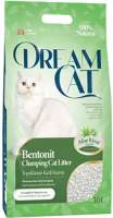 Наполнитель для туалета Dream Cat Бентонитовый Aloe Vera