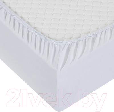 Постельное белье Milanika Белая 90x200x20