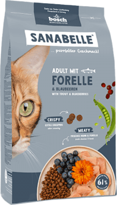 Сухой корм для кошек Bosch Petfood Sanabelle Adult With Trout New