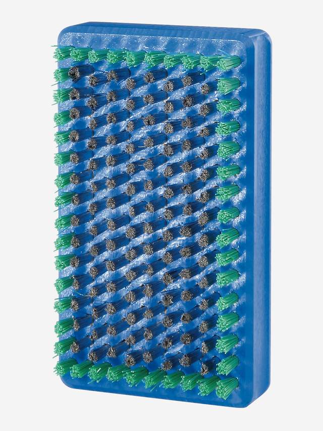 Щетка Holmenkol Base Brush Steel Micro Finish, Зеленый