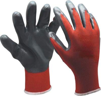 Перчатки защитные Wumax Red Nitrile / 1899403110