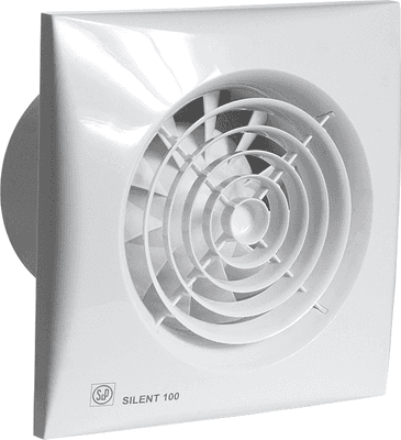 Вентилятор накладной Soler&Palau Kit Silent-100 CZ 12V+CT-12/14 R / 5210606300