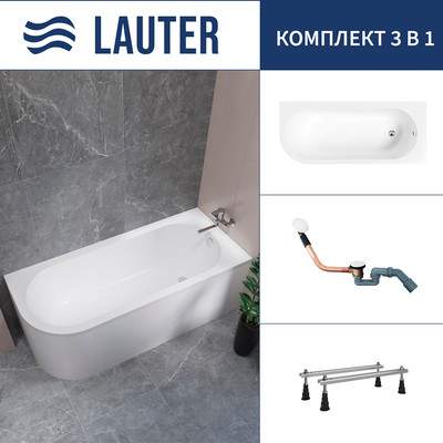 Ванна акриловая Lauter Monaco 170x72.5 / 2113170R