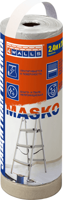 Пленка строительная 4Walls Masko ПНД 2.4x20м / SDC014T