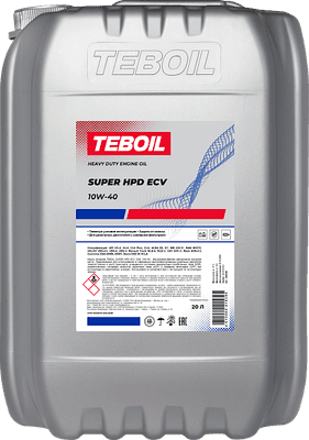 Моторное масло Teboil Super HPD ECV 10W40 / 2284526