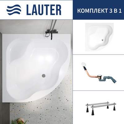 Ванна акриловая Lauter Majestica 150x150 / 21040150