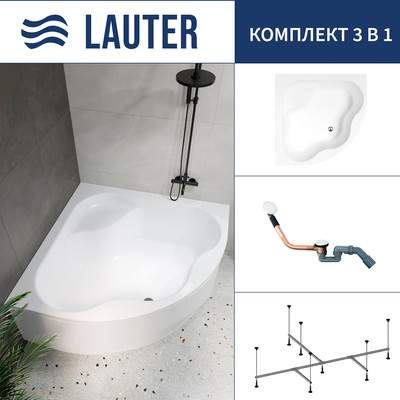 Ванна акриловая Lauter Majestica 150x150 / 21040150