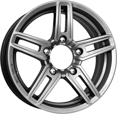 Литой диск K&K Дон 16x6.5" 5x139.7мм DIA 98мм ET 40мм Дарк платинум