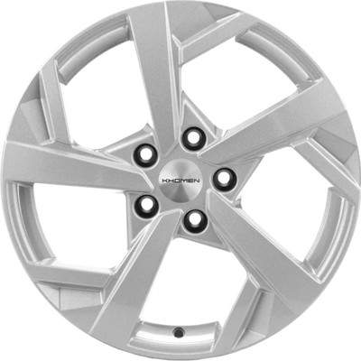 Литой диск Khomen KHW1712 Juke 17x7" 5x114.3мм DIA 66.1мм ET 47мм F-Silver