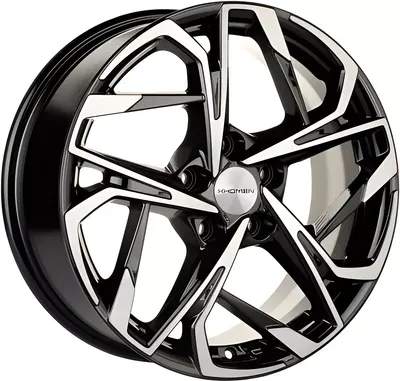 Литой диск Khomen KHW1716 Evolute i-Joy 17x7" 5х110мм DIA 67.1мм ET 40мм Black FP