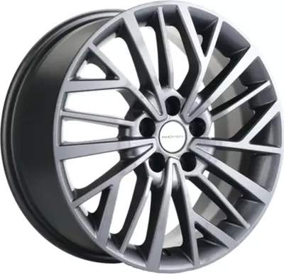 Литой диск Khomen KHW1717 Teana/X-trail 17x7" 5x114.3мм DIA 66.1мм ET 45мм Gray