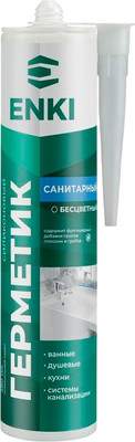 Герметик силиконовый Enki Санитарный 28SST