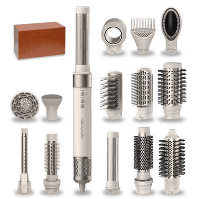 Мультистайлер Cecotec CeramicCare 14 в 1 AirGlam Champagne / 252