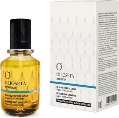 Масло для волос Barex Olioseta Nourish Oil Complex для светлых и тонких волос
