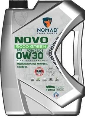 Моторное масло NOMAD Novo 9000 Green 0W-30 ACEA C2/C3 / 32379