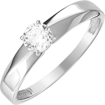 Кольцо из серебра 7 КАРАТ П1217-008С