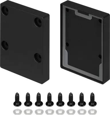 Заглушка для профиля Arlight IP-LINE-4050 BLACK глухая / 055282