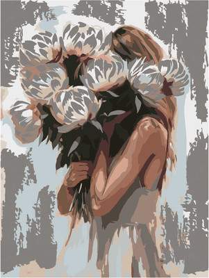 Картина по номерам Феникс+ Женственность / 71280