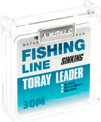 Леска монофильная NAUTILUS Toray Leader 0.142мм 3.42кг 30м clean / 06-42302520