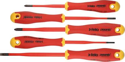 Набор отверток Felo Ergonic E-SLIM SL/PZ / 41385398