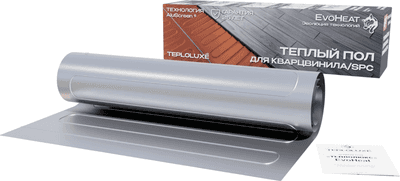 Теплый пол электрический Теплолюкс EvoHeat 400 Вт/5.0 кв.м
