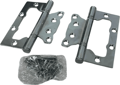 Петли дверные FM 100x75x2.5мм 2BB-CR