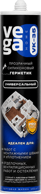 Герметик силиконовый vega Универсальный VK-35