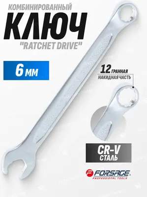 Гаечный ключ Forsage Ratchet Drive / F-75506RD