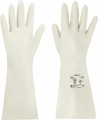 Перчатки защитные Rabbitex КЩС Extra Strong / 700914