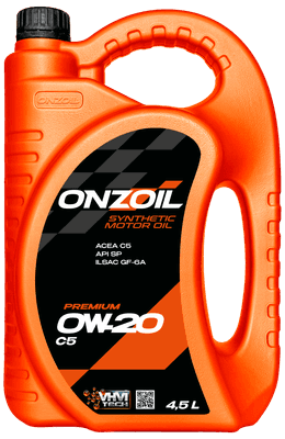 Моторное масло Onzoil Premium 0W20 C5