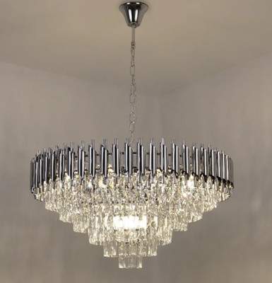 Люстра Estares Sandra 12хЕ14-750х1000-CHROME/CRYSTAL-220-IP20