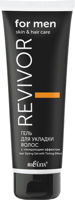 Гель для укладки волос Belita Revivor for Men.Skin & Hair Care с тонирующим эффектом
