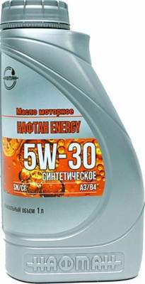 Моторные масла Нафтан Energy 5W30 SN/CF A3/B4