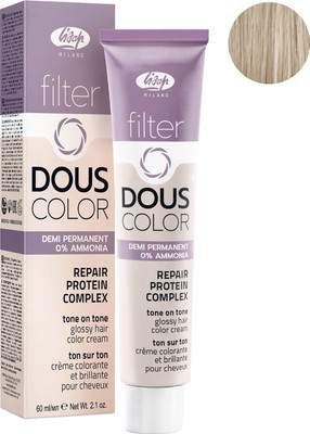 Крем-краска для волос Lisap Filter Dous Color тон 10/7