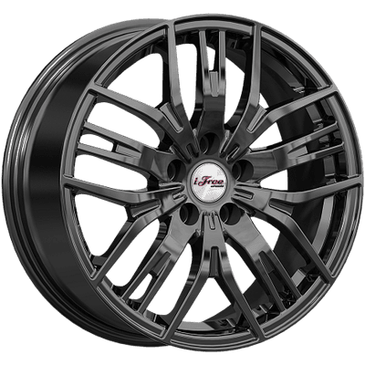 Литой диск iFree Аскет 17x7" 5х110мм DIA 67.1мм ET 42мм BK