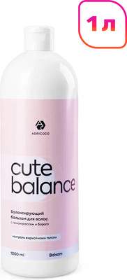 Бальзам для волос Adricoco Cute Balance с лемонграссом и бораго