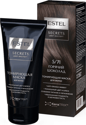 Тонирующая маска для волос Estel Secrets Цвет-эксперт 5/71