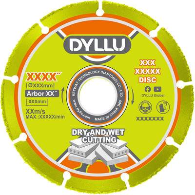 Отрезные, пильные диски DYLLU DTCD1K43
