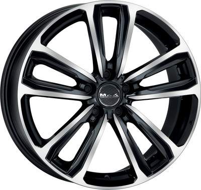 Литой диск MAK Magma 16x6.5" 4х108мм DIA 65.1мм ET 25мм Black Mirror