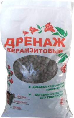 Дренаж для растений Гранд-Сервис Керамзитовый