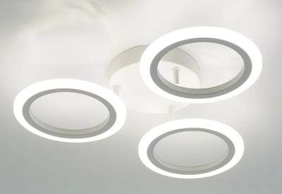 Люстры, потолочные светильники Estares Maria 80W 3R-ON/OFF(IRC)-390x90-WHITE/WHITE-220-IP20