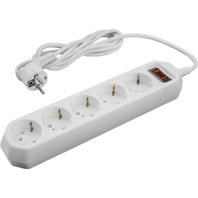 Сетевые фильтры, удлинители Онлайт OSP-05-500-ESC-3x0.75-WH / 90781