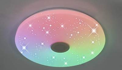 Люстра Estares RGB 60W R-APP-390-WHITE/WHITE-220-IP20