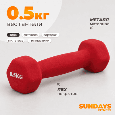 Гантель Sundays Fitness WD1450