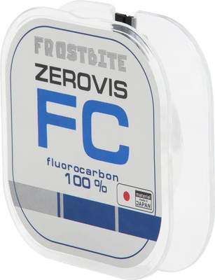 Леска флюорокарбоновая Frostbite ZeroVis FC 1.2 d-0.185мм test-2.70кг / NFB-ZVFC30-1.2