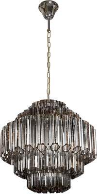 Люстра ILamp Destiny MD0267-7A Chrome+Smoky Gray